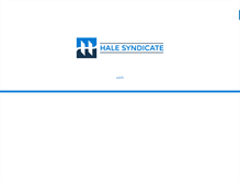 Tablet Screenshot of halesyndicate.com